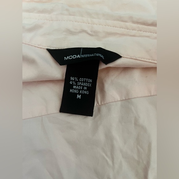 Moda International - Short Sleeve Blouse - Picture 2 of 3